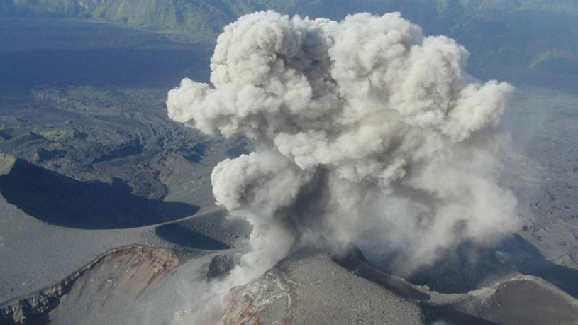 Mount Batur eruption