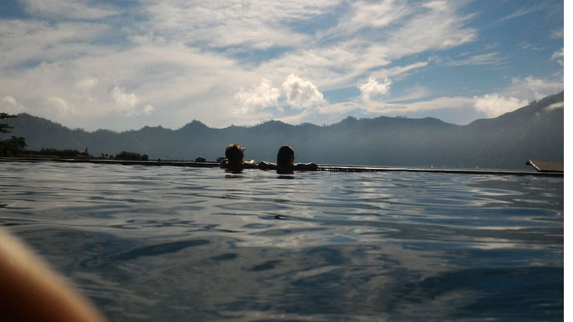 Get Relaxe at Natural Hot Spring after Mount Batur Sunrise Trekking Why Not