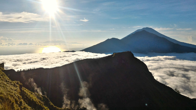 Get Relaxed at Natural Hot Spring after Mount Batur Sunrise Trekking Why Not