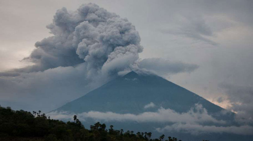 Mount Agung Eruption Again, Bali Ensured Safe to visit