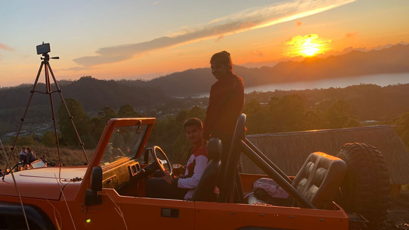 Mount Batur Jeep Tour and Hot Springs