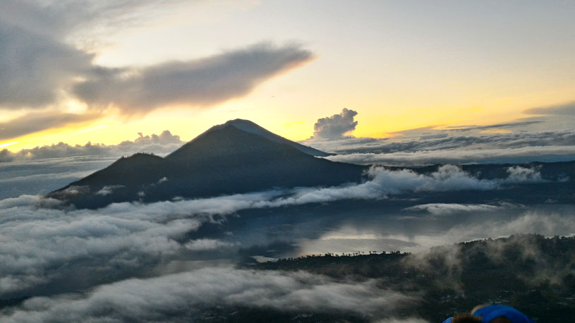 Mount Batur temperature bali