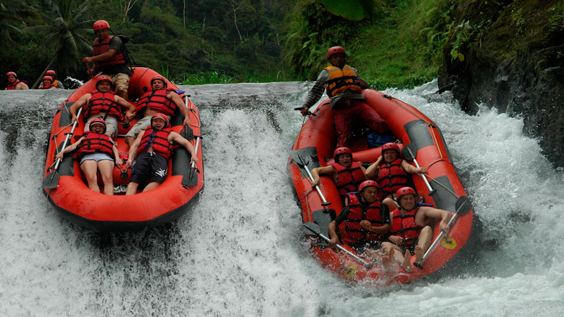Mount Batur Trek and White Water Rafting