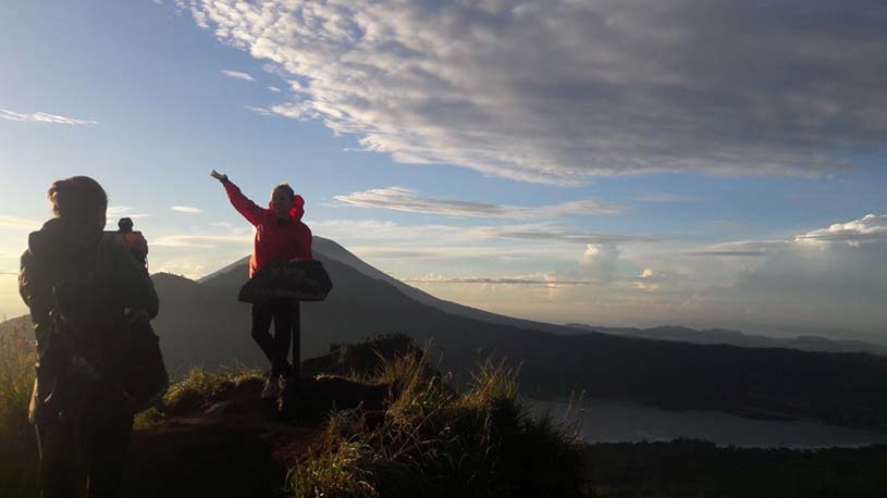 Amazing adventure of Mount Batur