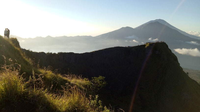 Climbing Mount Batur For Sunrise